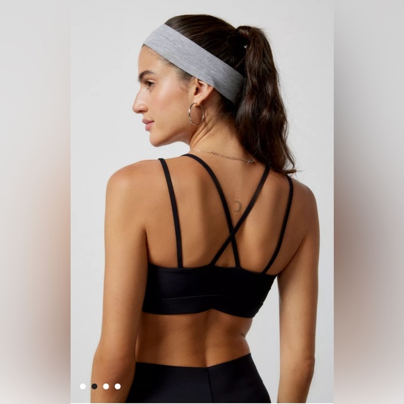 NWT Le Ore Twist Front Bra in Black Size Small $90 - Picture 4 of 6